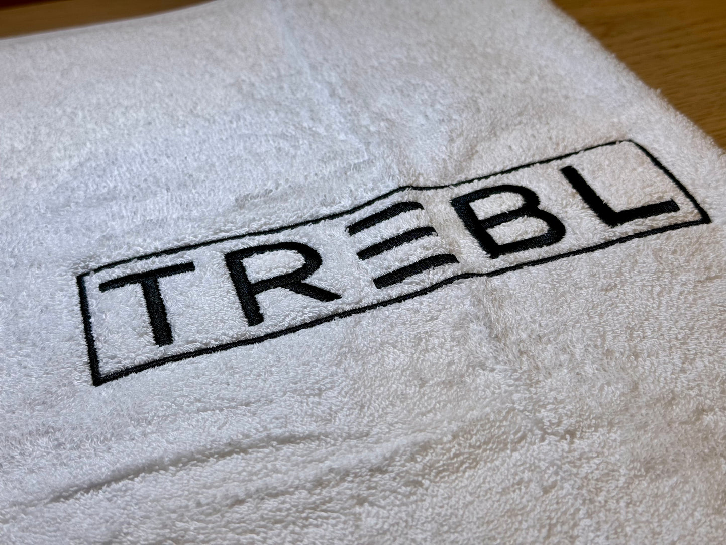 TREBL Training Sweat Towel Black