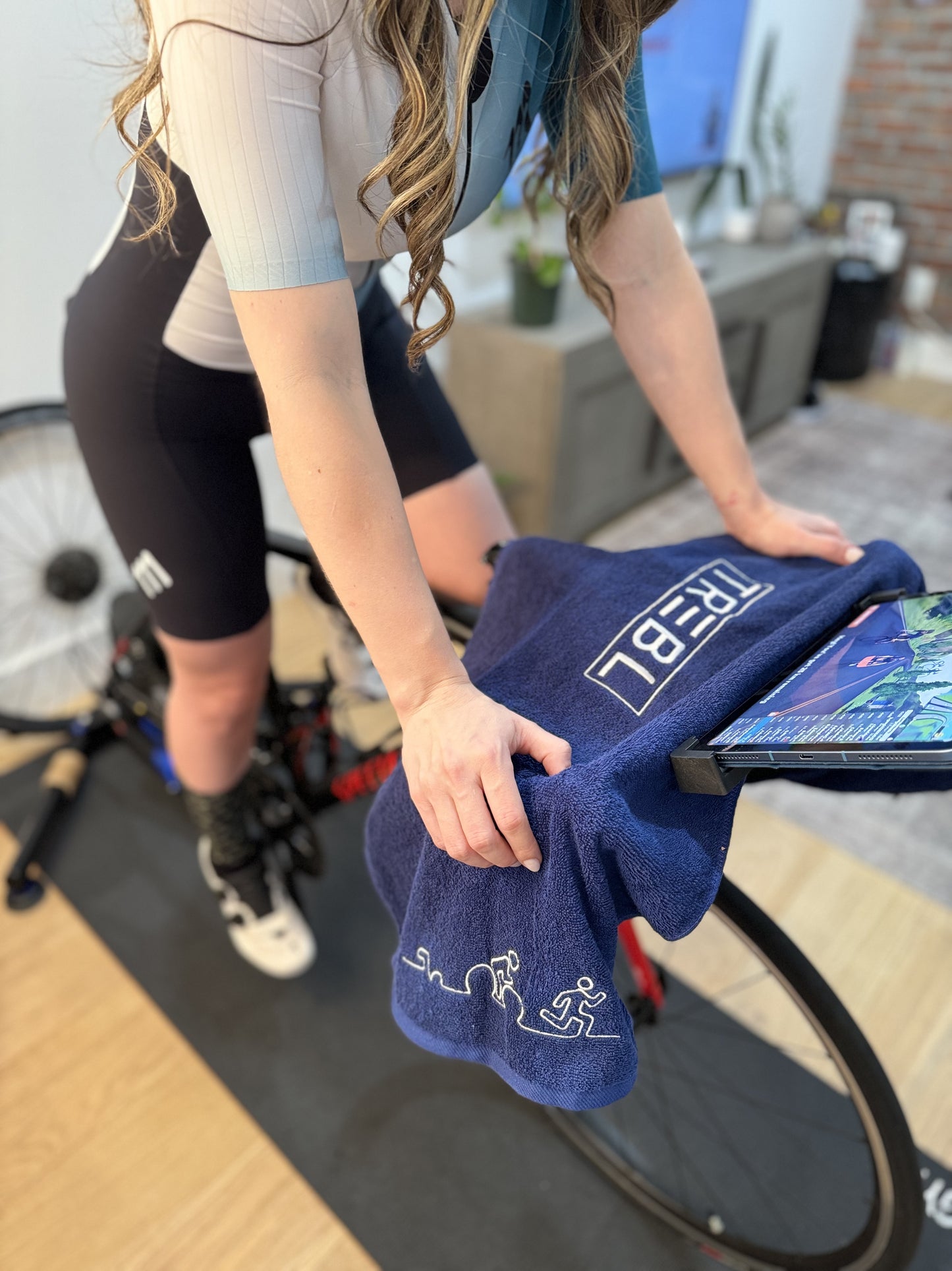 TREBL Training Sweat Towel Royal Blue