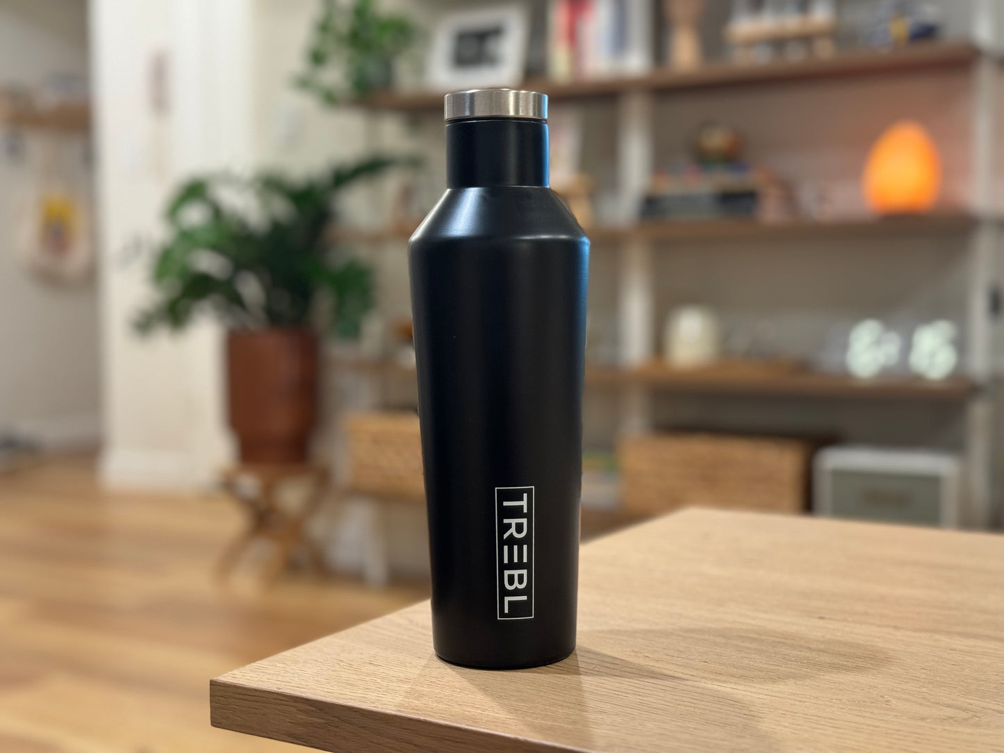 TREBL Stainless Steel Bottle Matte Black