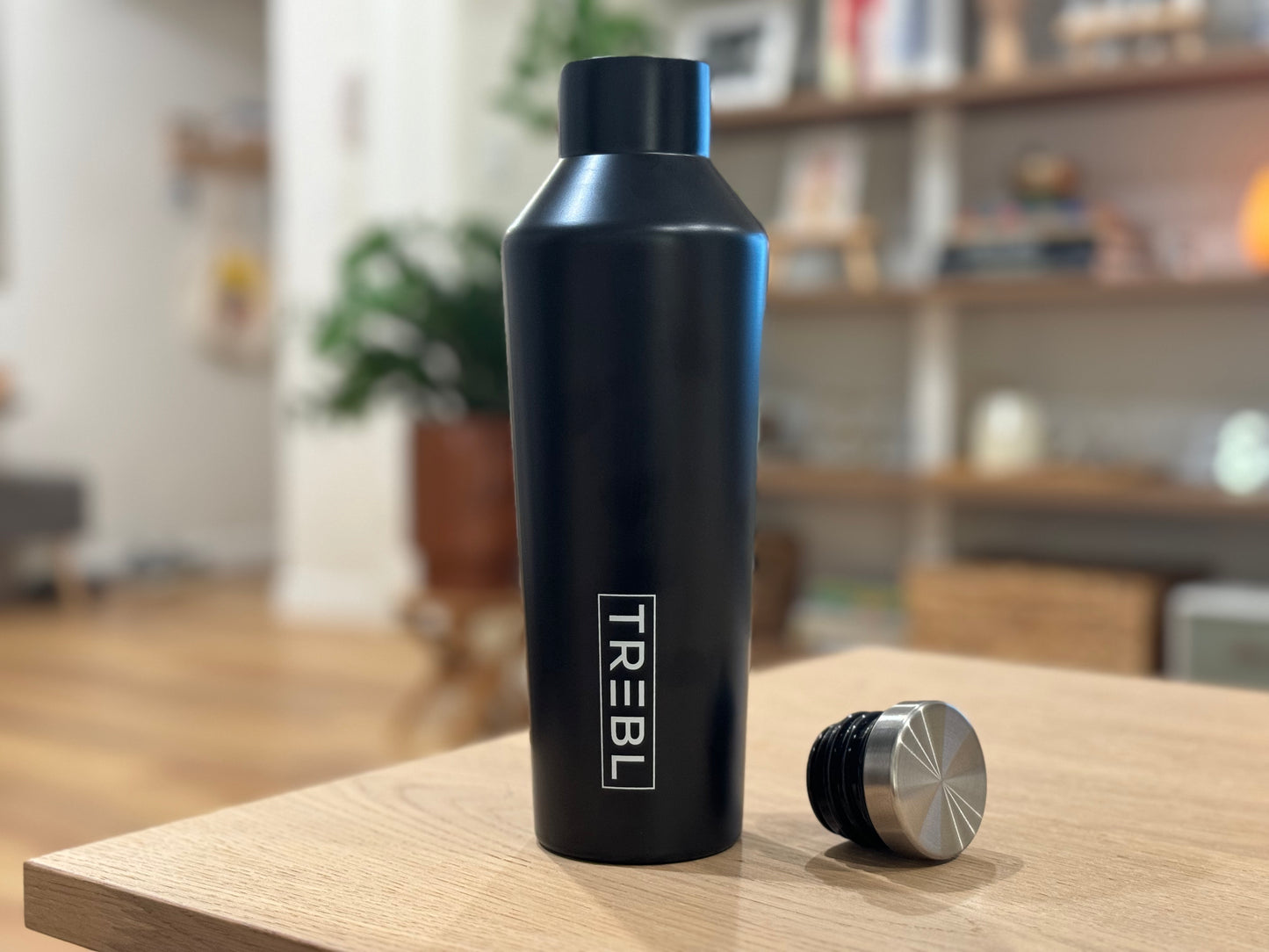 TREBL Stainless Steel Bottle Matte Black